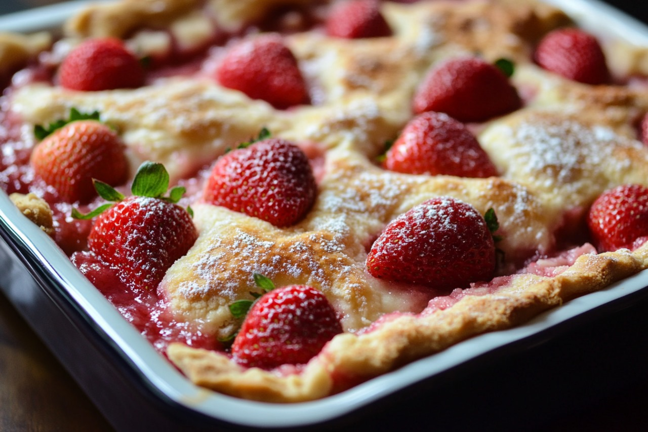 Strawberry Cobbler